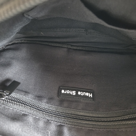 Haute Shore Neoprene Drew Camo Compact Crossbody With Stripes Adjustable Strap - Picture 10 of 14